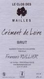 Cremant de loire Blanc Domaine des Mailles 